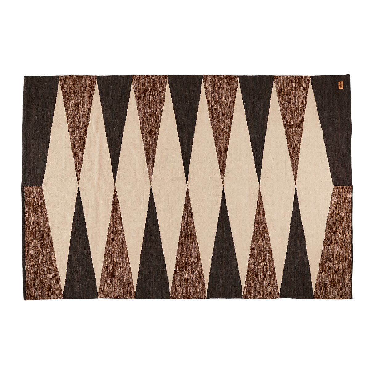 Affari of Sweden, OTHELLO Matta L, Brun/beige 240x170 cm
