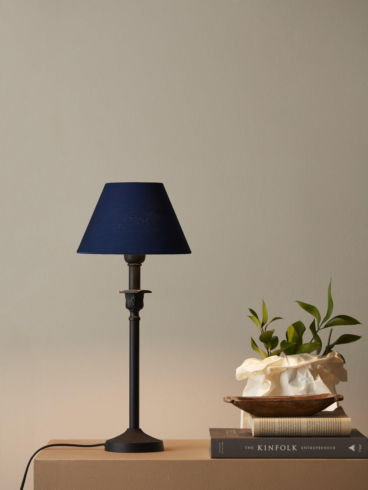 Empire Lampskärm – Carnaby marin 25 cm