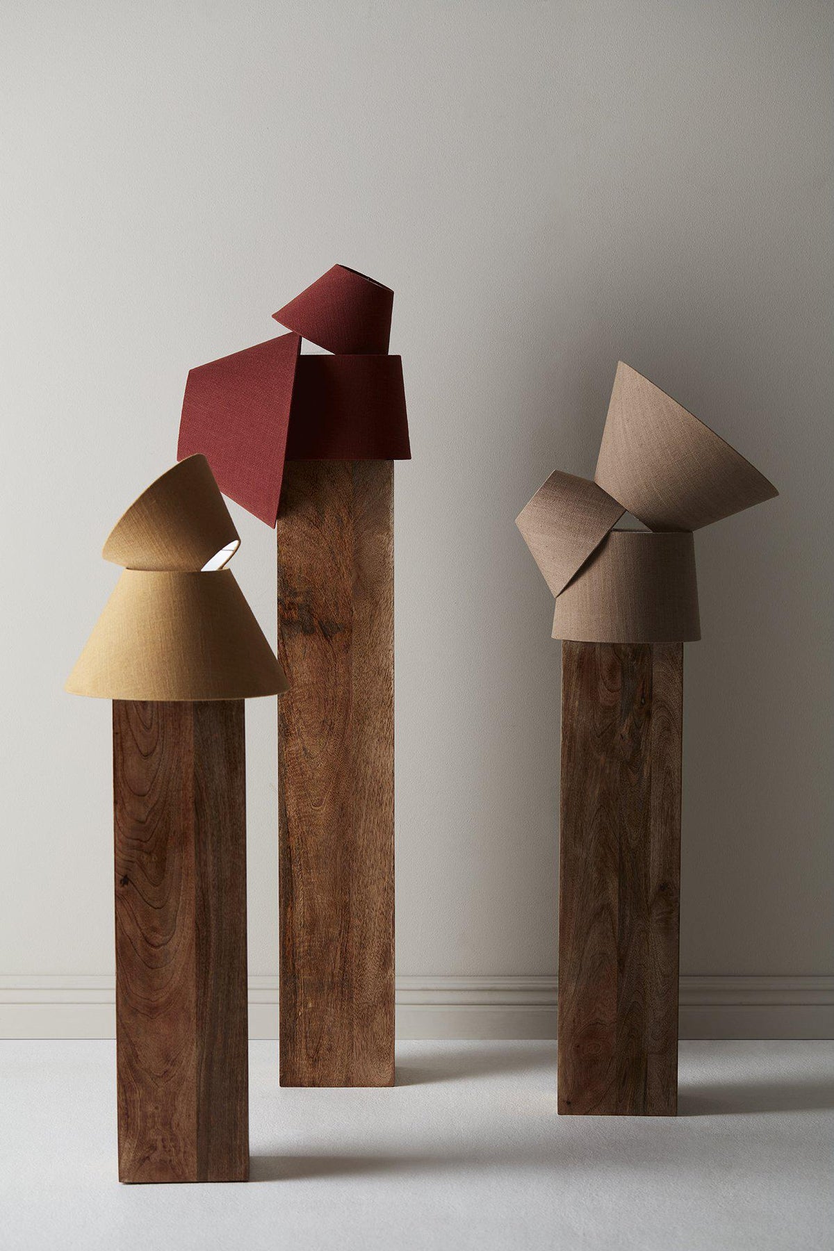 Empire Lampskärm – Florenzo röd 35 cm