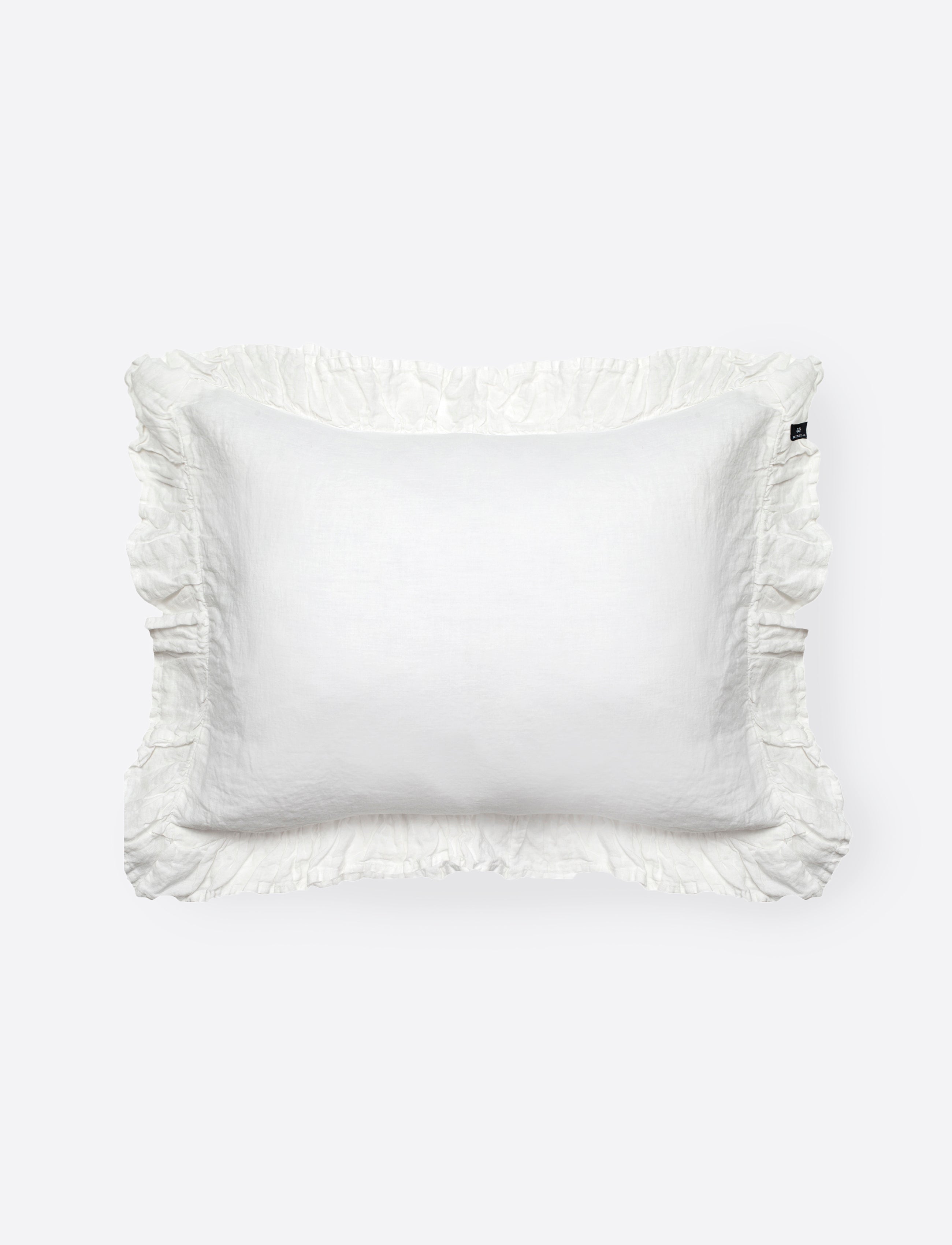 Sunrise Frill Pillowcase White