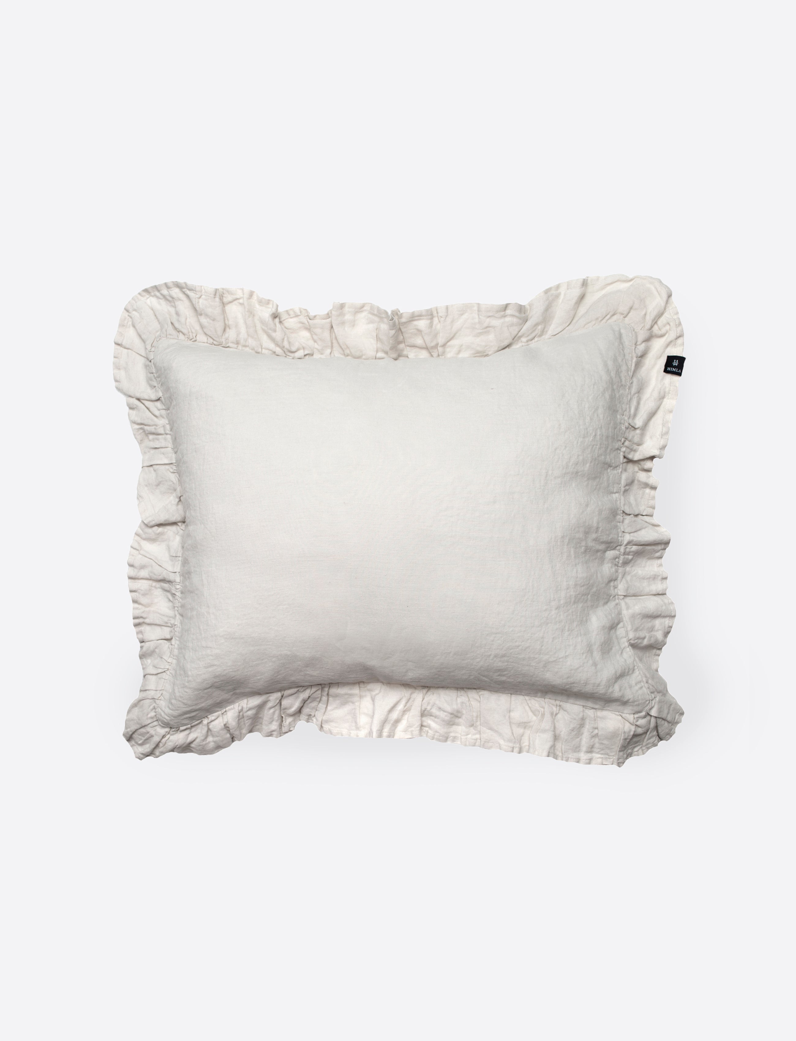 Sunrise Frill Pillowcase Fog