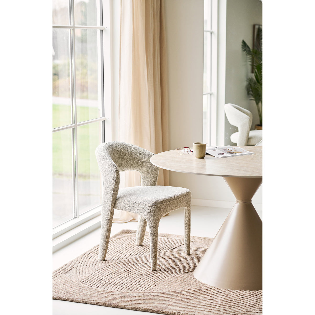 House Nordic, Belmont Matstol Sand – set om 2
