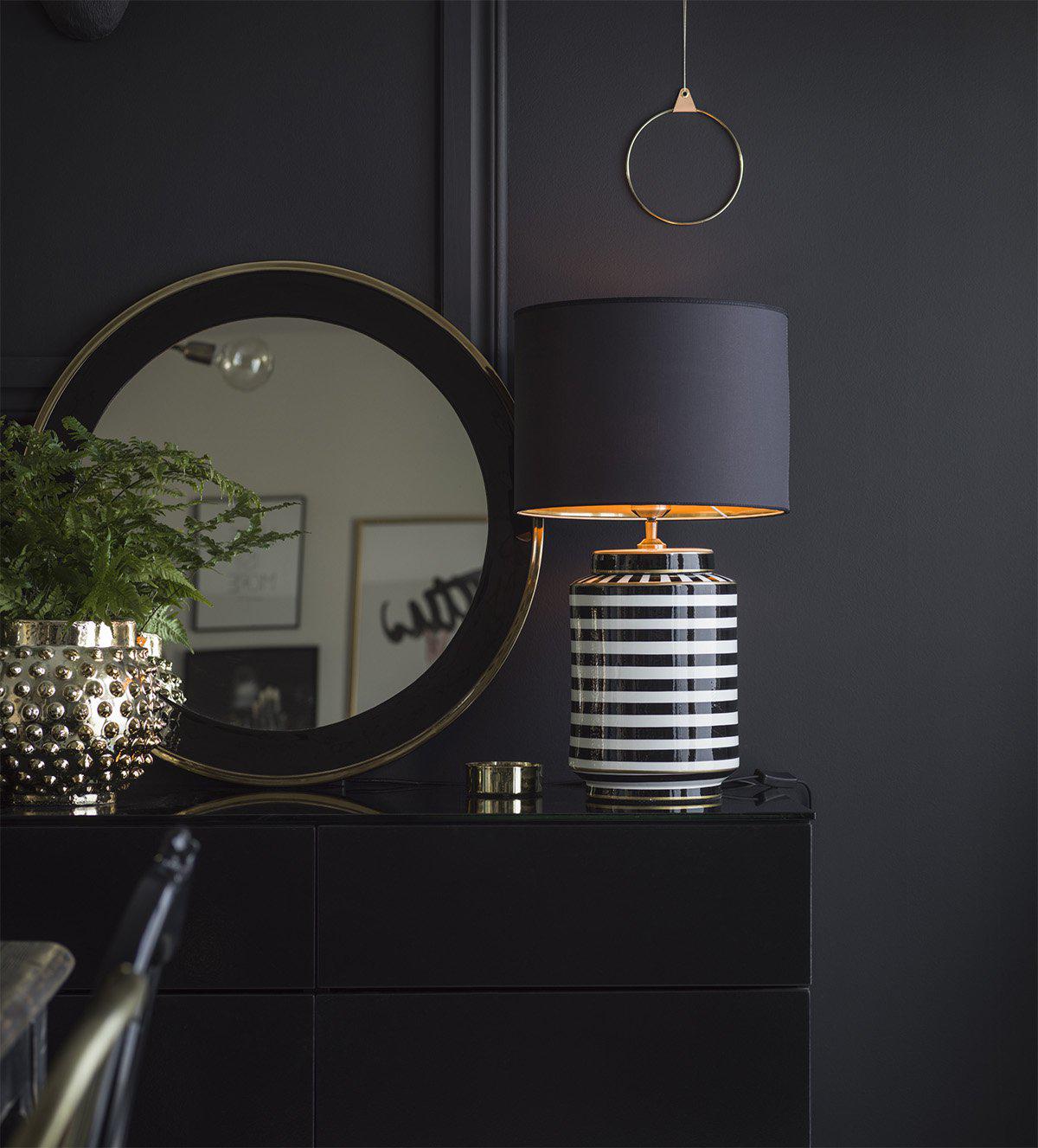 Gatsby Lampfot – Svart 43 cm