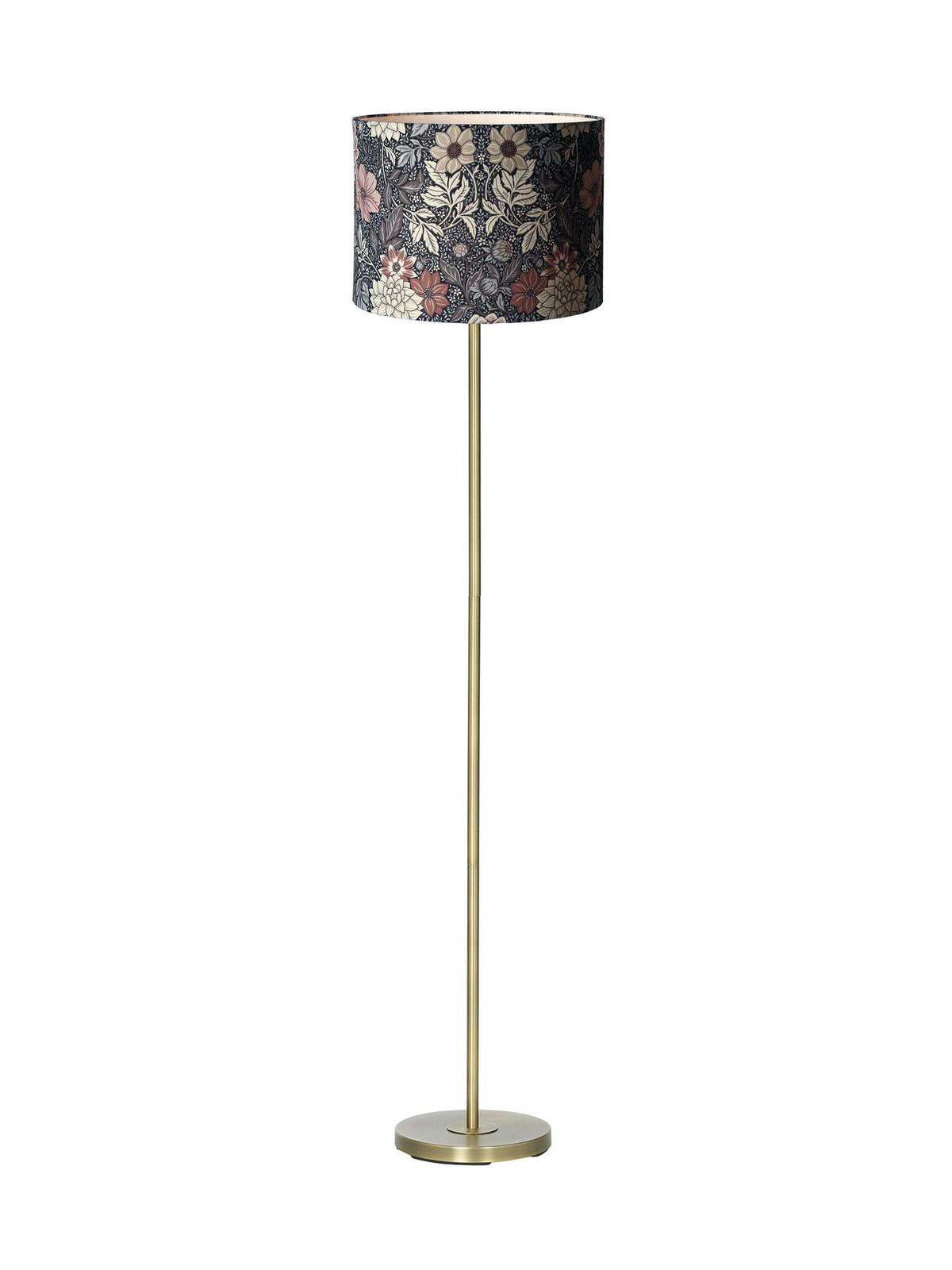 Amy Golv Mässing – Dahlia brun 25 cm