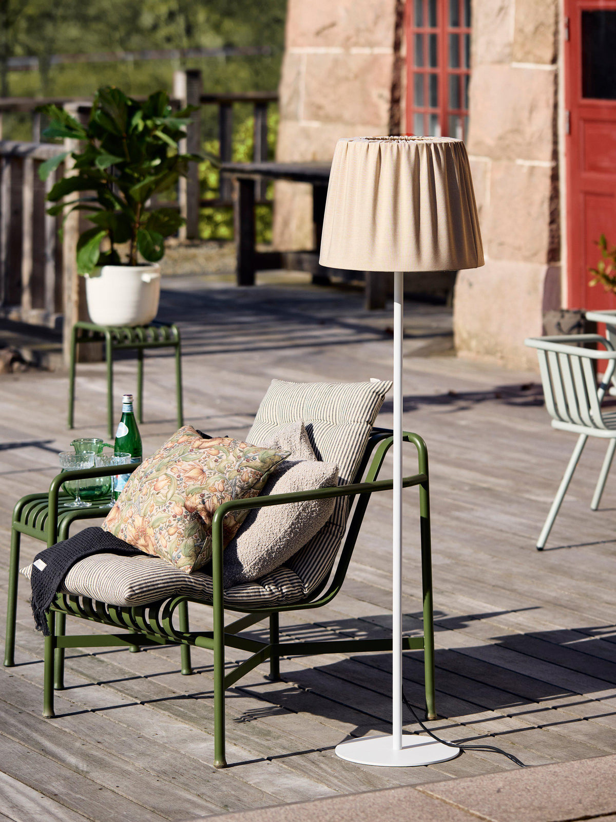 Agnar Golvlampa – Outdoor brun 156 cm