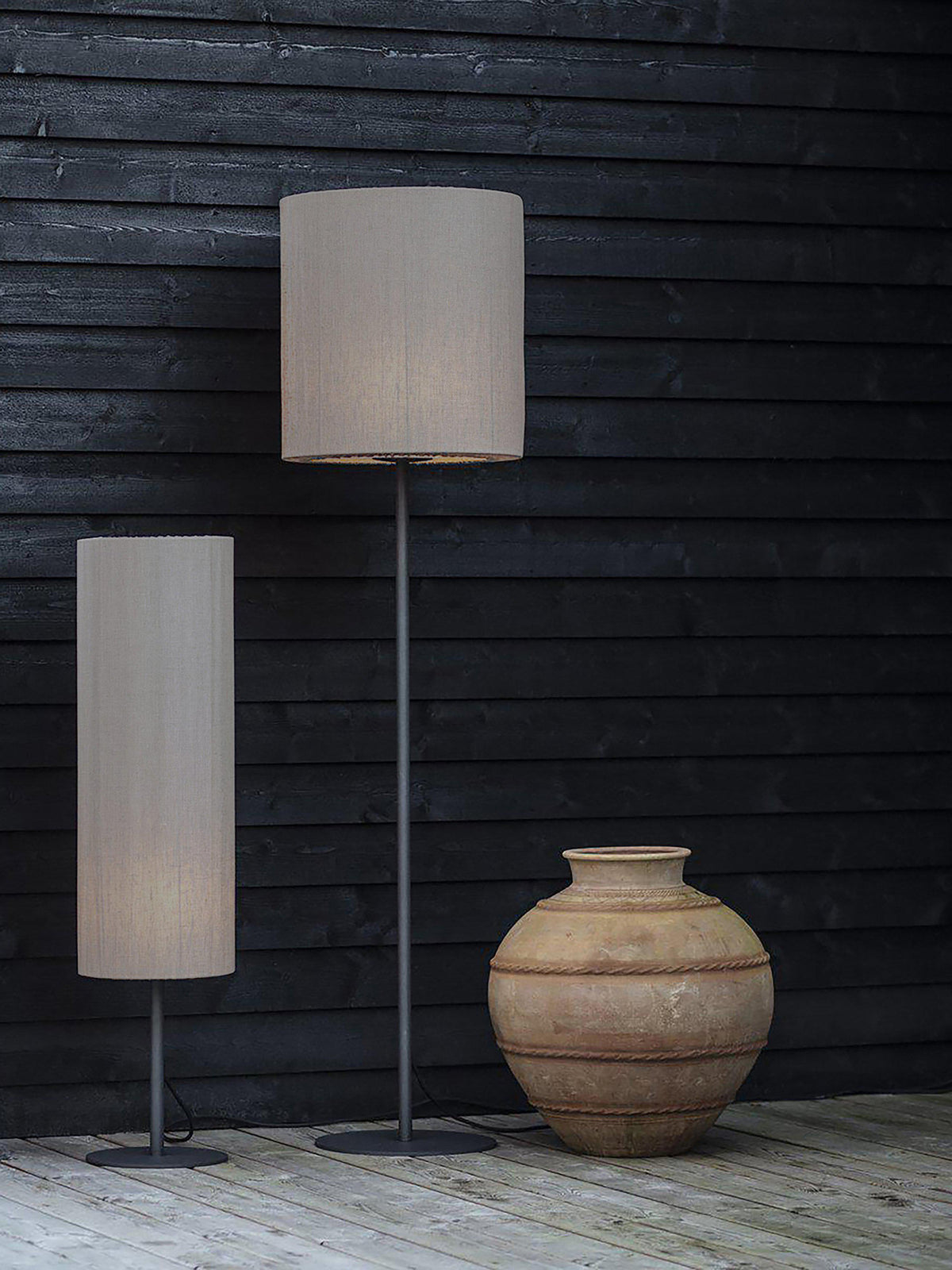 Agnar Utomhuslampa – Golvfot grå 133 cm