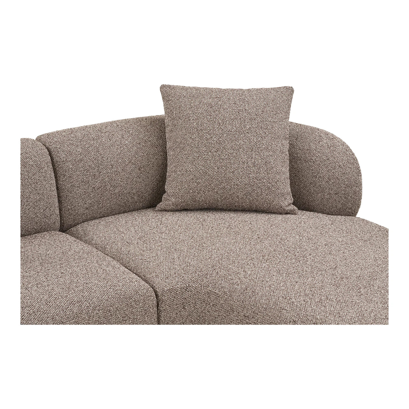 House Nordic, Kingston Loungesoffa Höger Brun