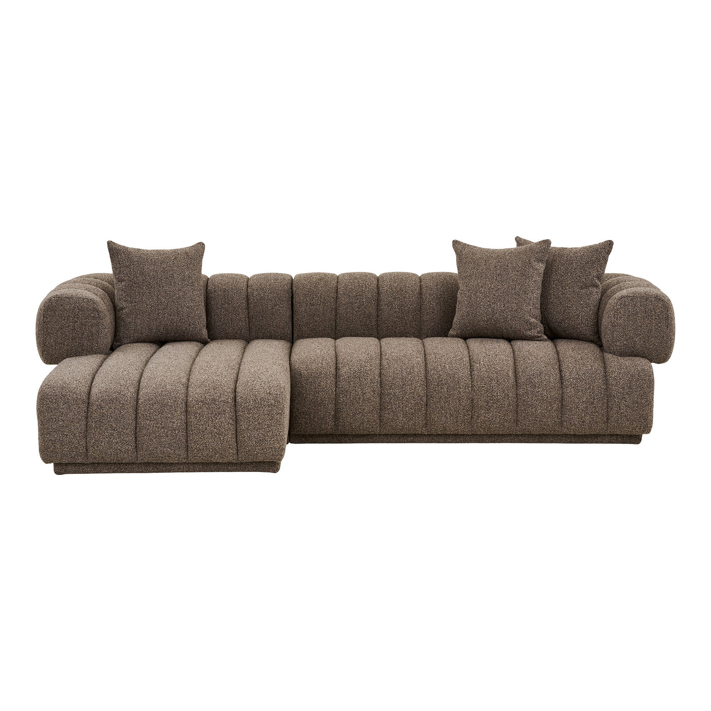 House Nordic, Aurora Loungesoffa Vänster Brun