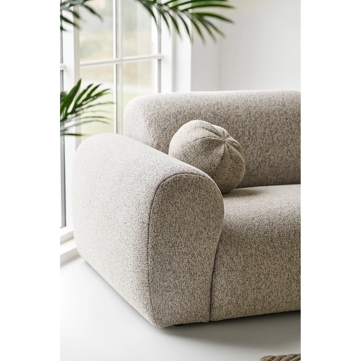 House Nordic, Clyde Loungesoffa Höger Stengrå