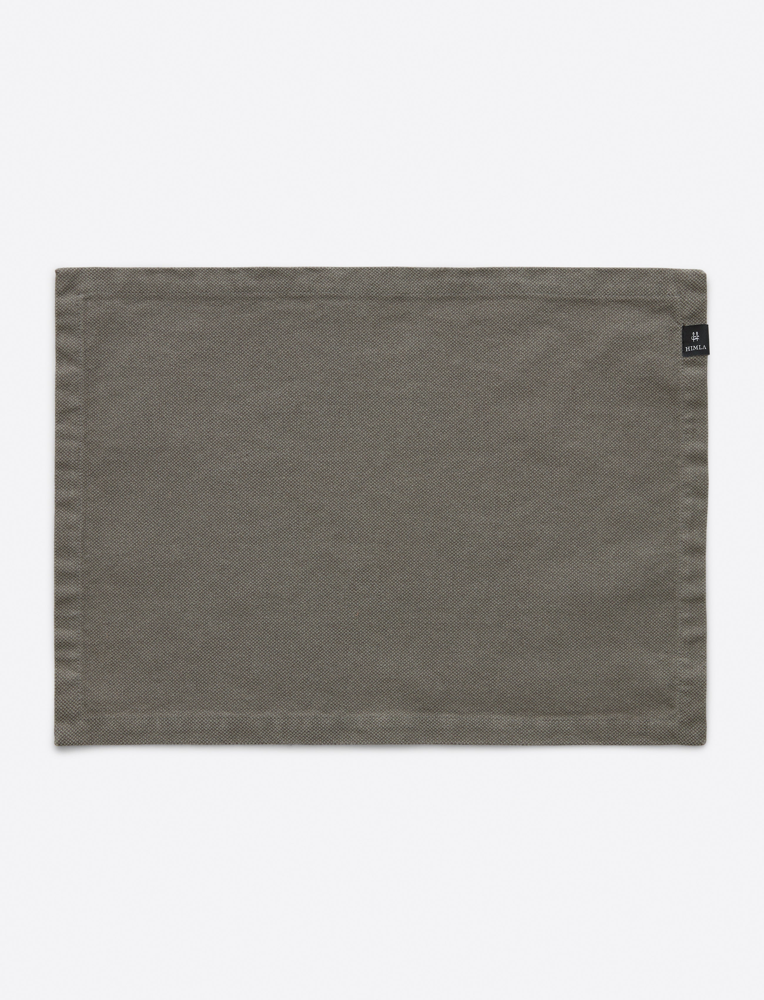 Weekday Placemat Charcoal