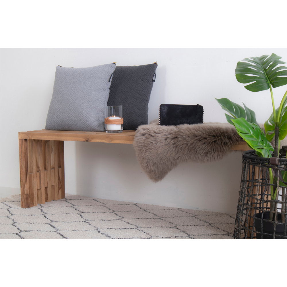 House Nordic, Benidorm Bänk Teak Natur 140 cm