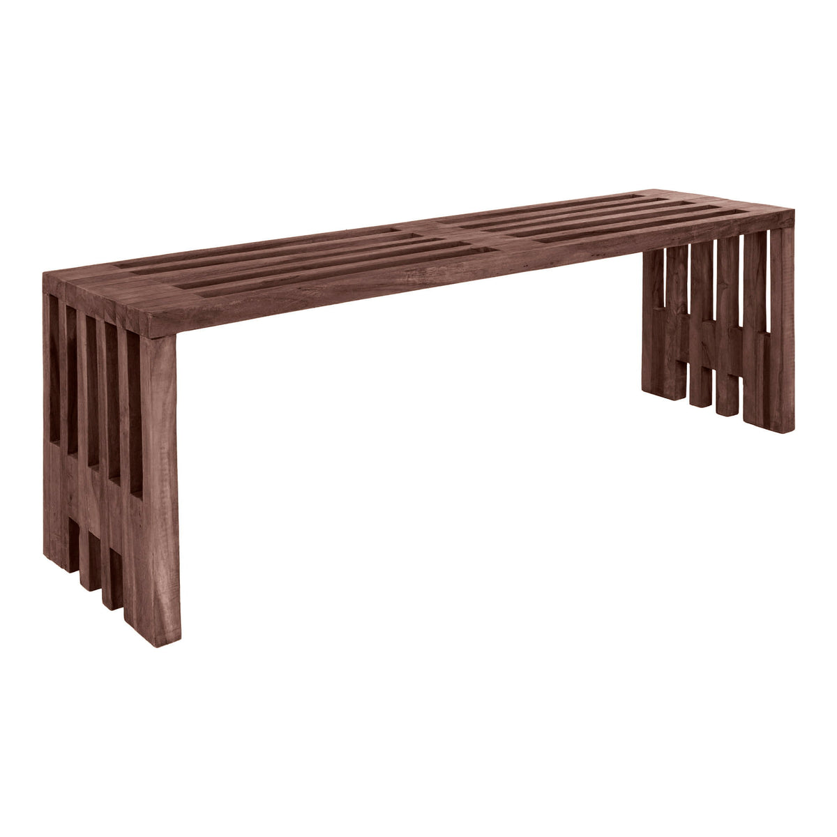 House Nordic, Benidorm Bänk Teak Natur 140 cm