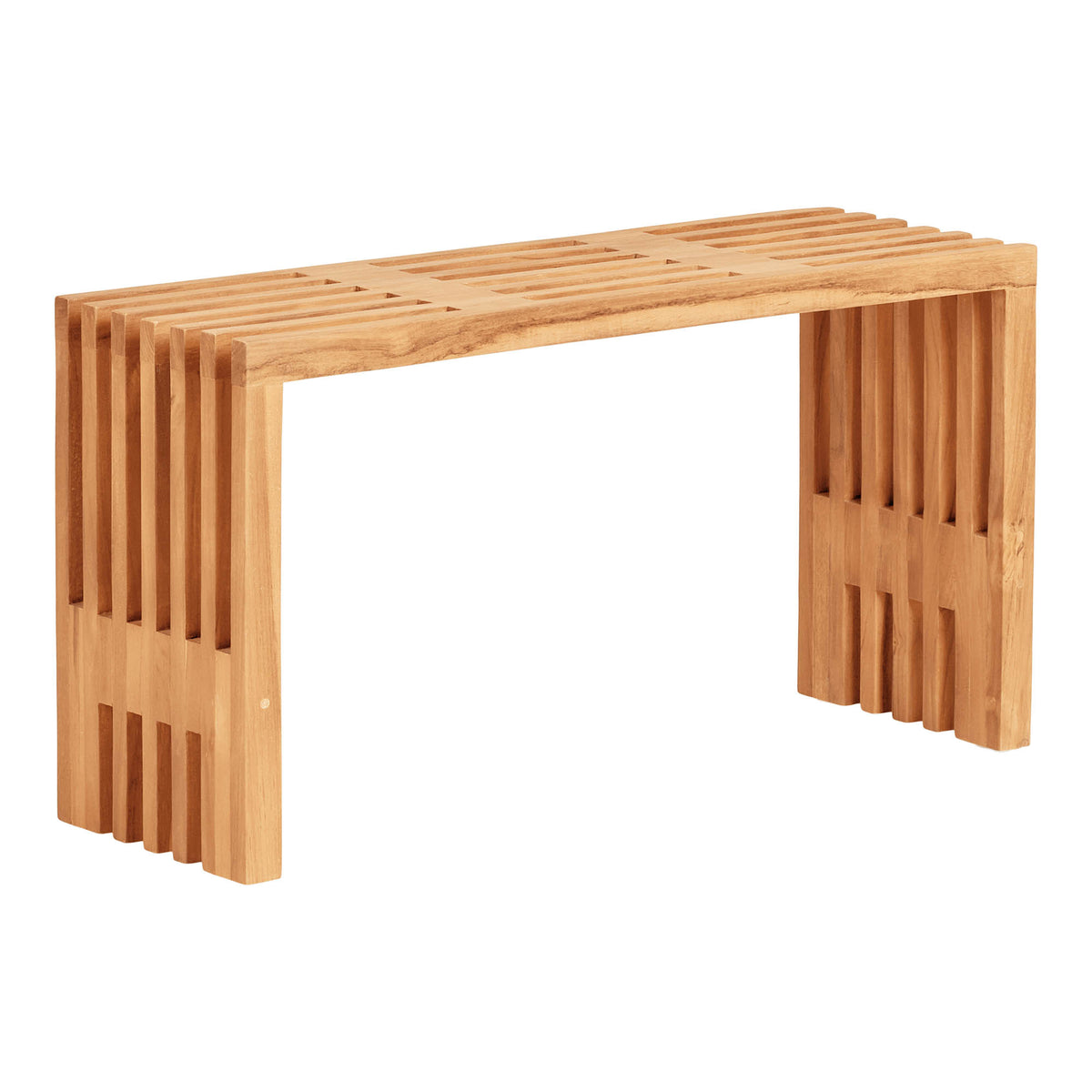 House Nordic, Benidorm Bänk Teak Natur 90 cm