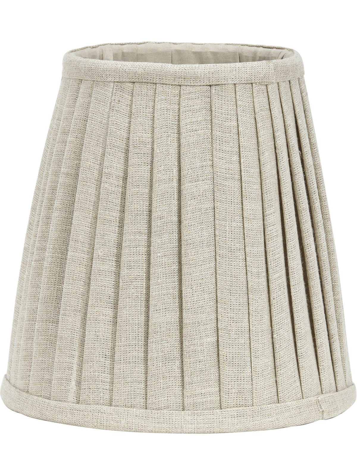 Cia Toppringskärm – Plissé natur 20 cm