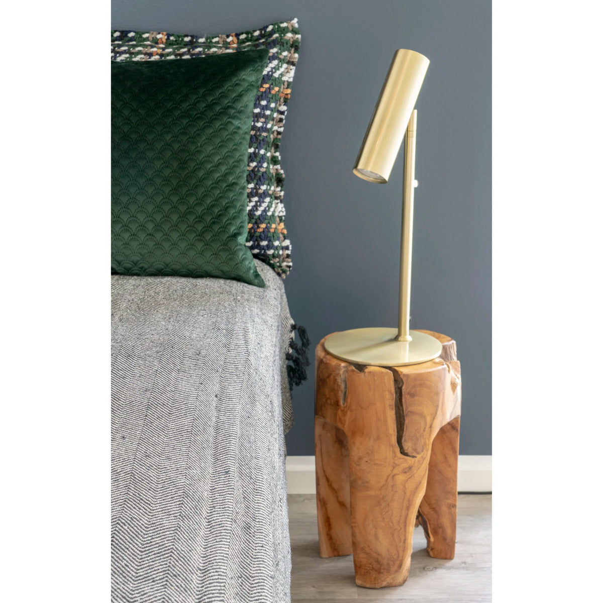 House Nordic, Rose Pall Teak Natur Ø26 cm