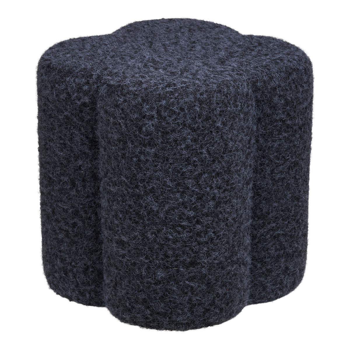 House Nordic Durban sittpuff blå Ø42 cm