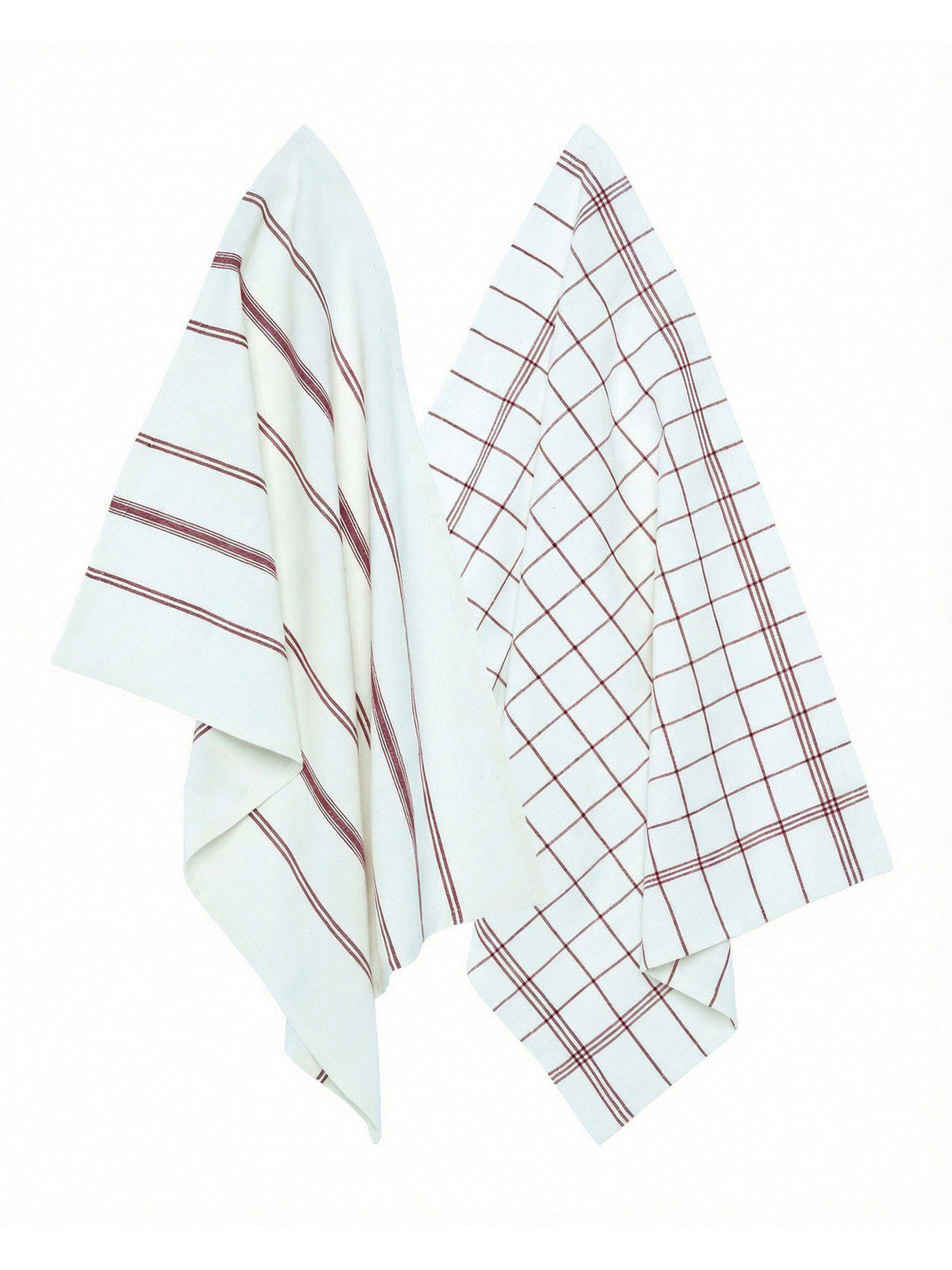 Erin Kökshandduk 2P Vinröd 50x70cm