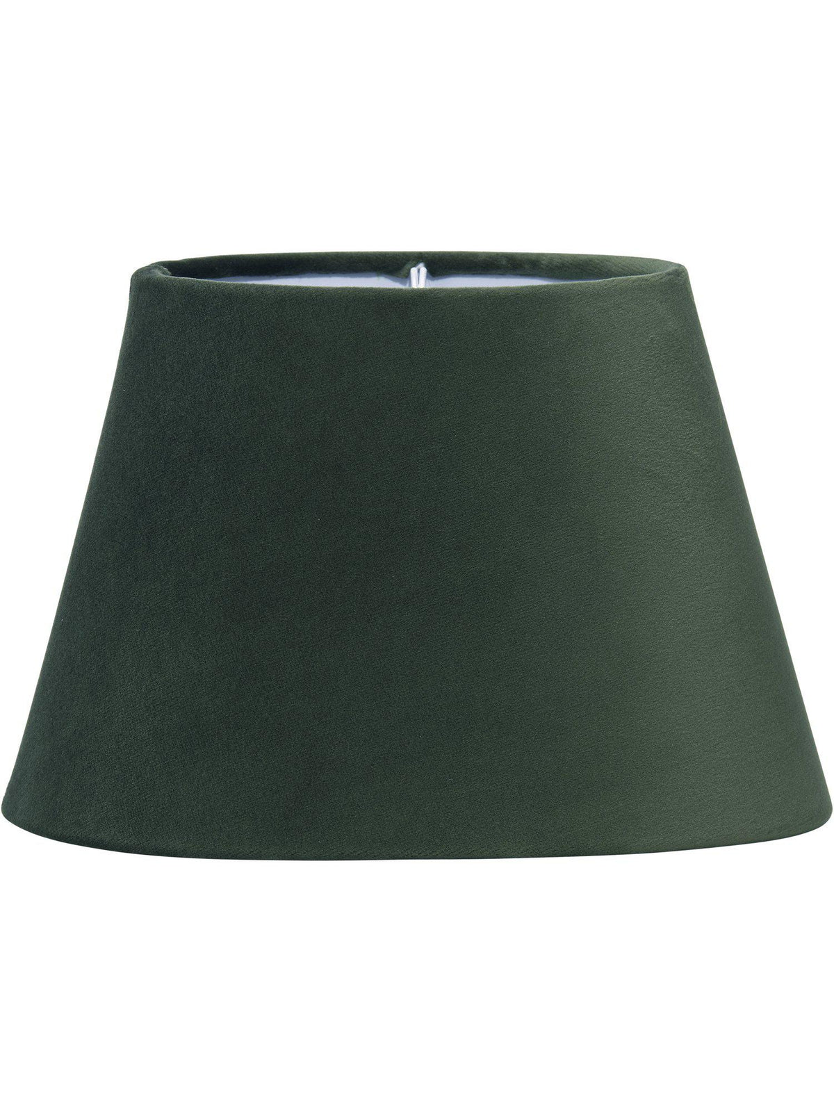 Oval Sammet – Smaragd 20 cm