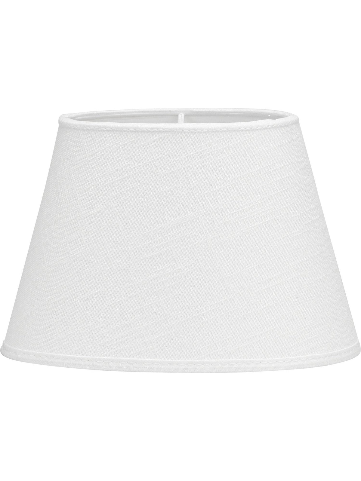 Oval Lampskärm – Classico vit 20 cm
