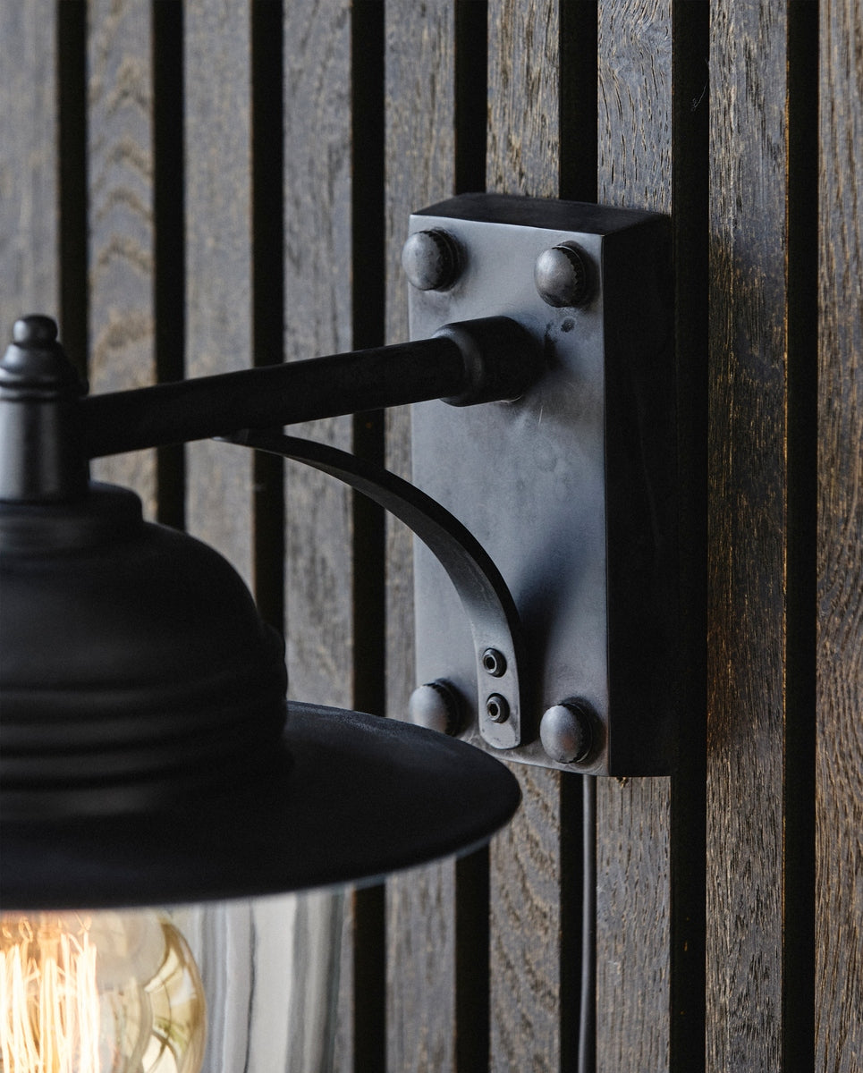 Nordal, vägglampa för utomhusbruk – svart