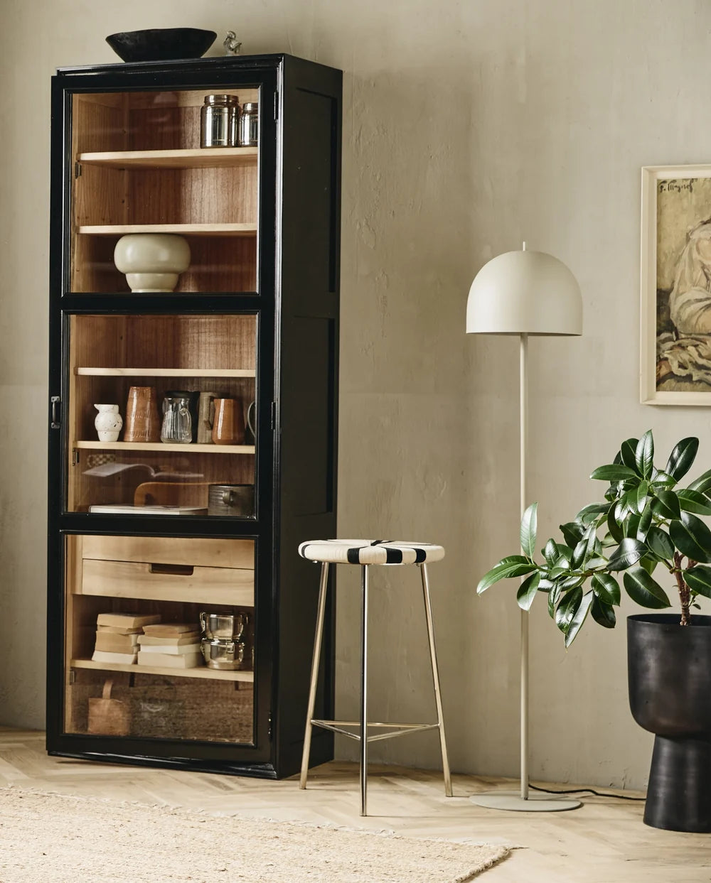 Nordal, GLOW golvlampa – matt beige