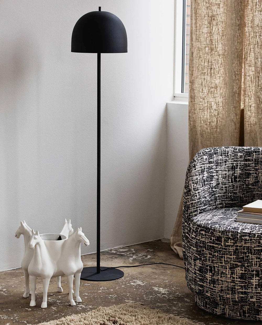 Nordal, GLOW golvlampa – mattsvart