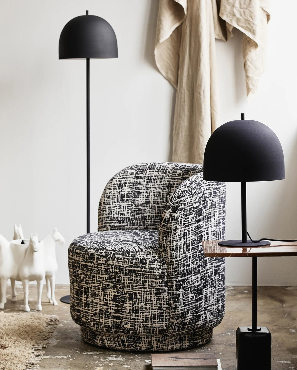 Nordal, GLOW golvlampa – mattsvart