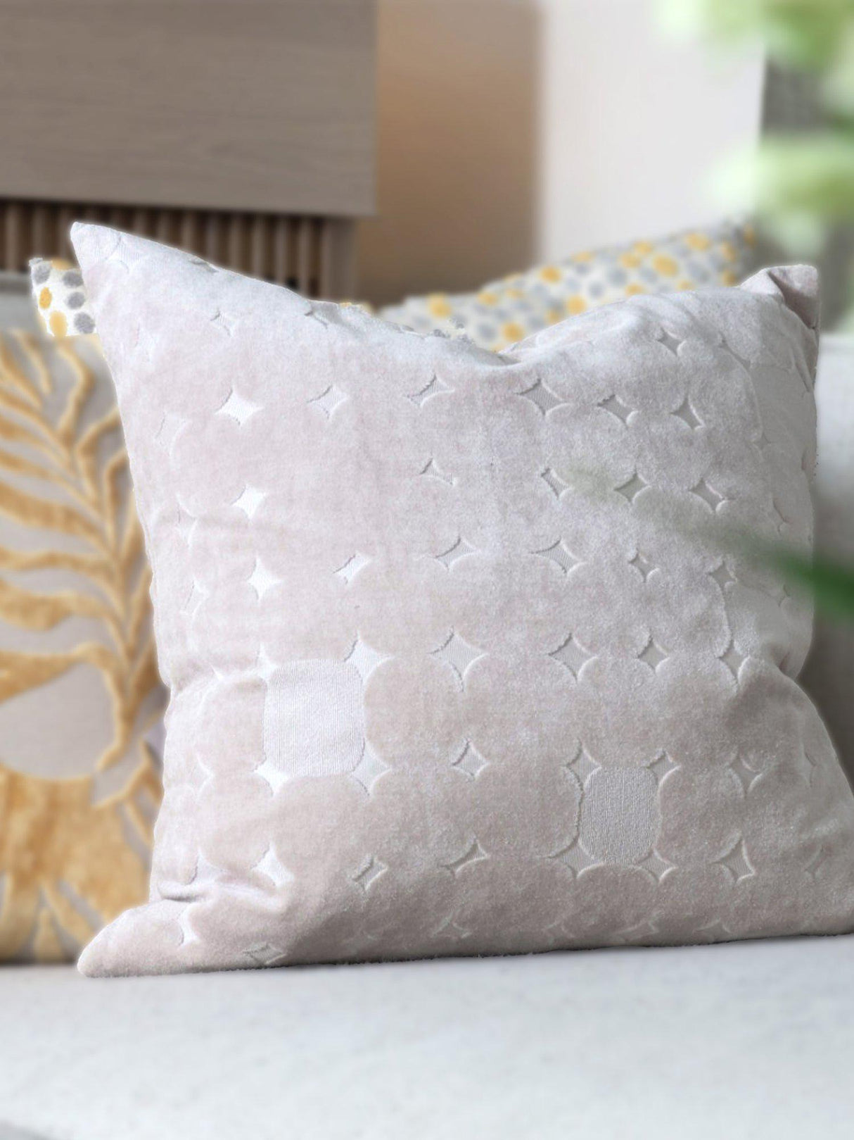 Mila Kuddfodral Beige 45x45cm