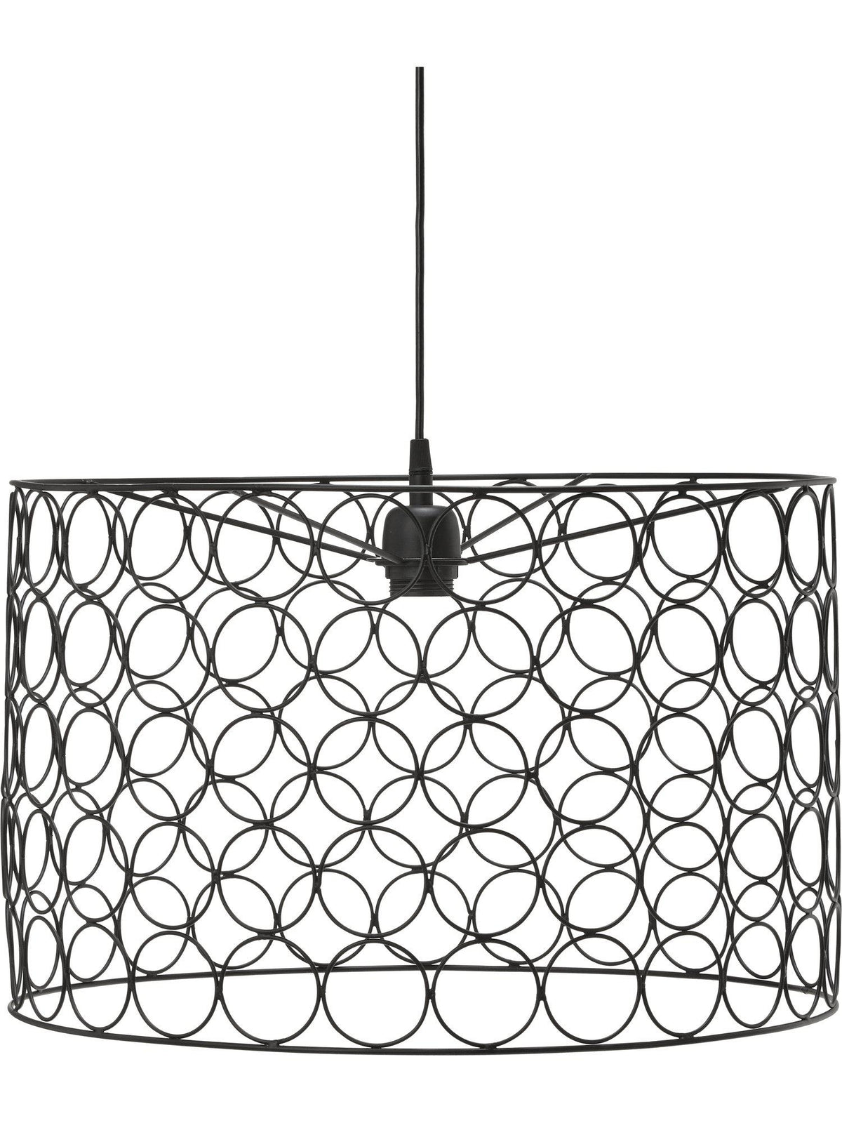 Ring Taklampa – Matt black 50 cm