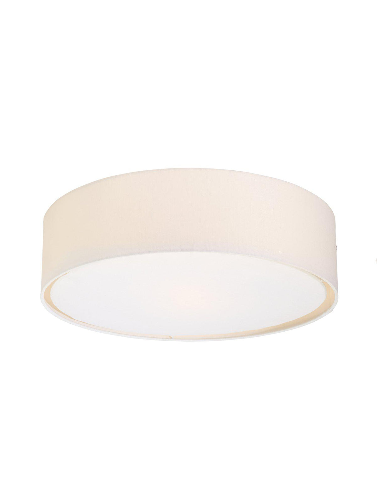 Sam Plafond Linne – Vit 33 cm