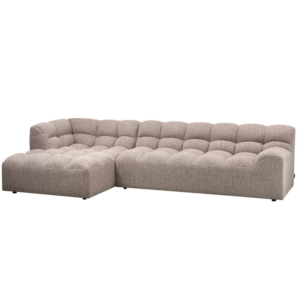 WOOOD Allure Schäslongsoffa Vänster – Brun Melange