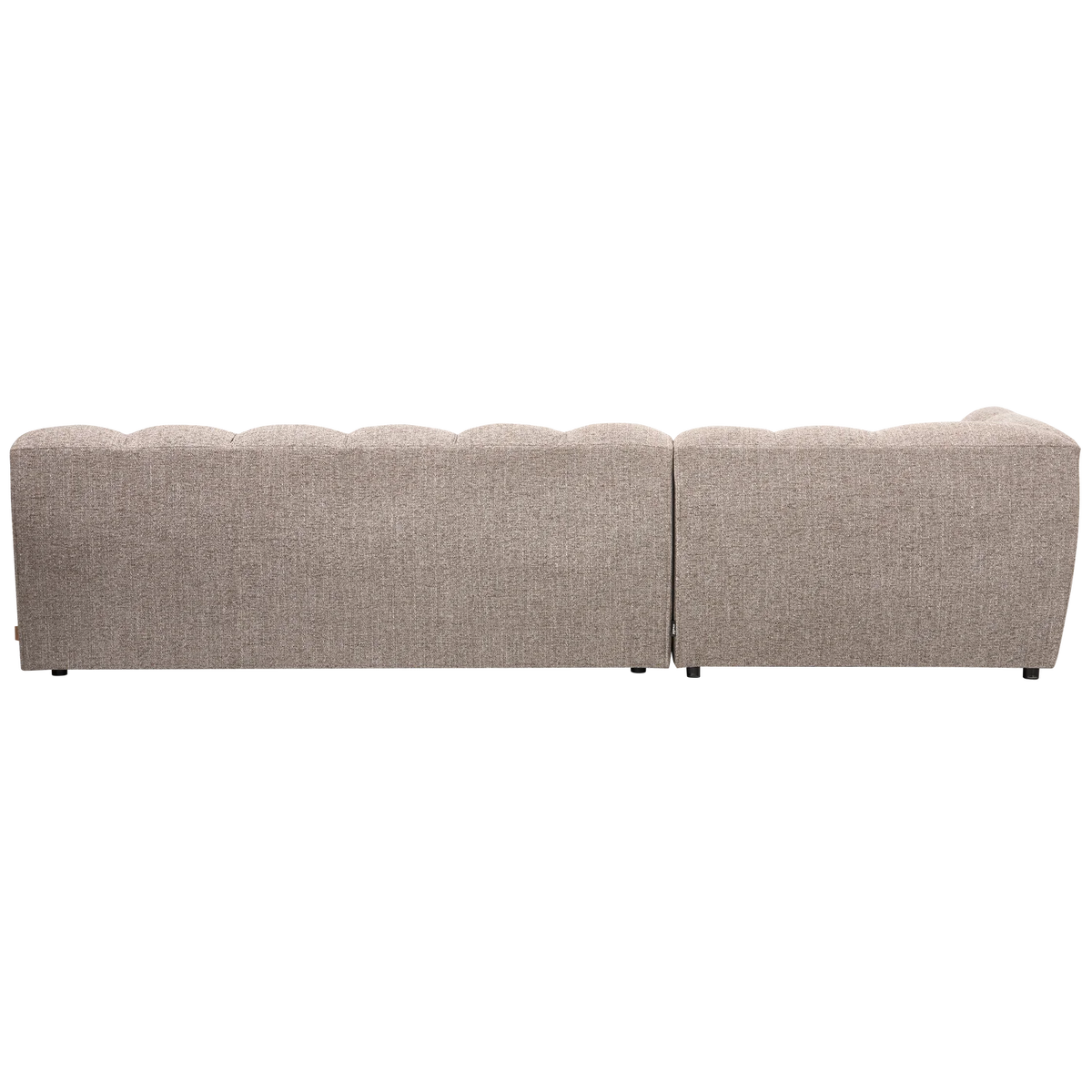 WOOOD Allure Schäslongsoffa Vänster – Brun Melange