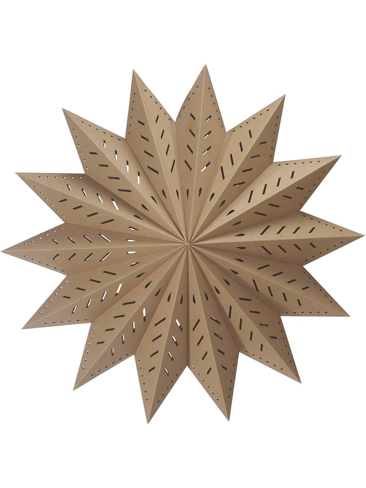 Alfa Julstjärna – Brun 60 cm