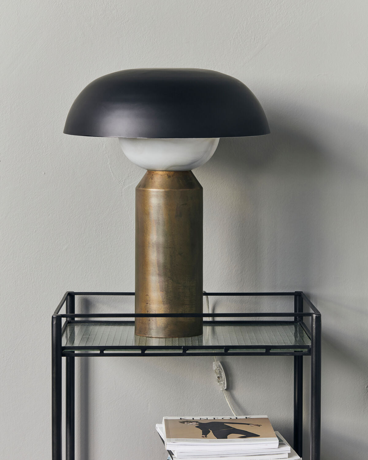 Bordslampa, HDBig fellow, Antik mässingsfärg