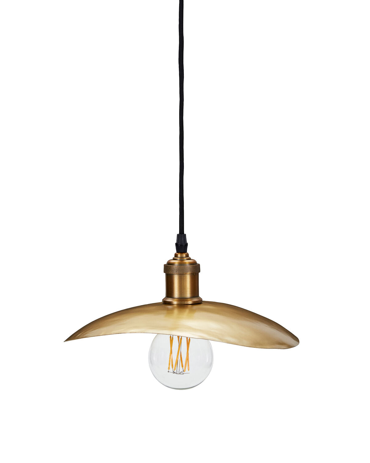 Lampskärm, HDHatt, Antik mässing