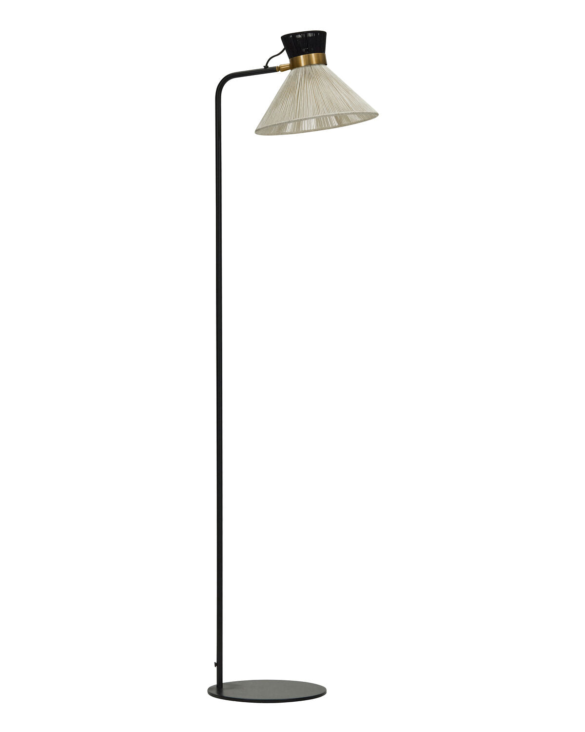 Golvlampa, HDCord, Svart