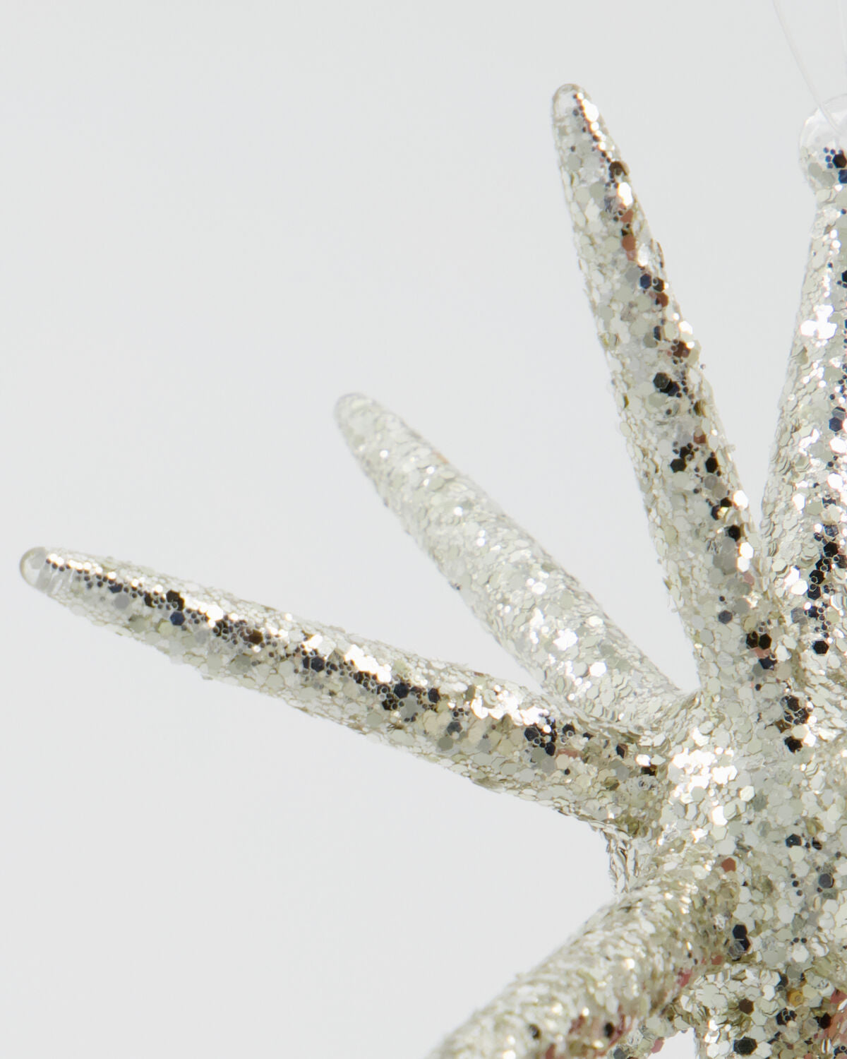 Julprydnad, HDSpike, Silver m. glitter