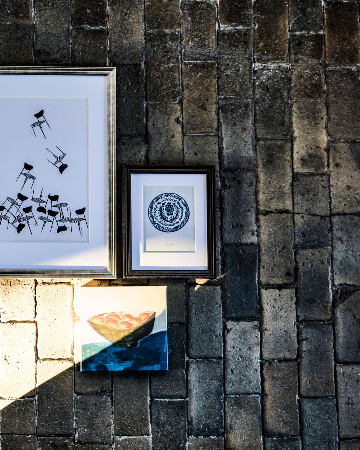 Wall art, HDGia, Blå