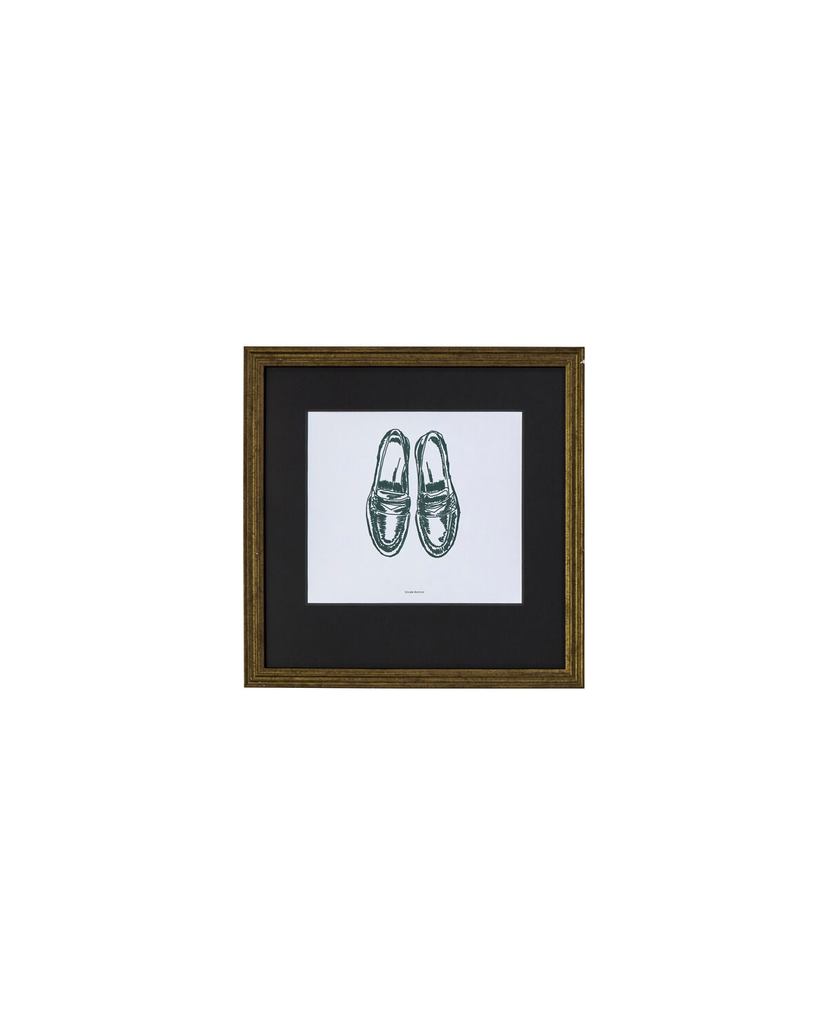 Wall art, HDShoe, Mörkgrön