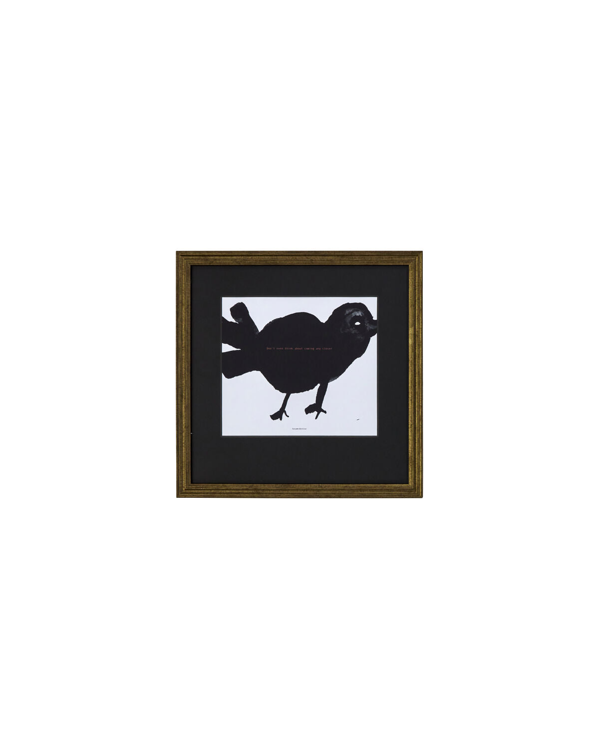 Wall art, HDBird, Svart