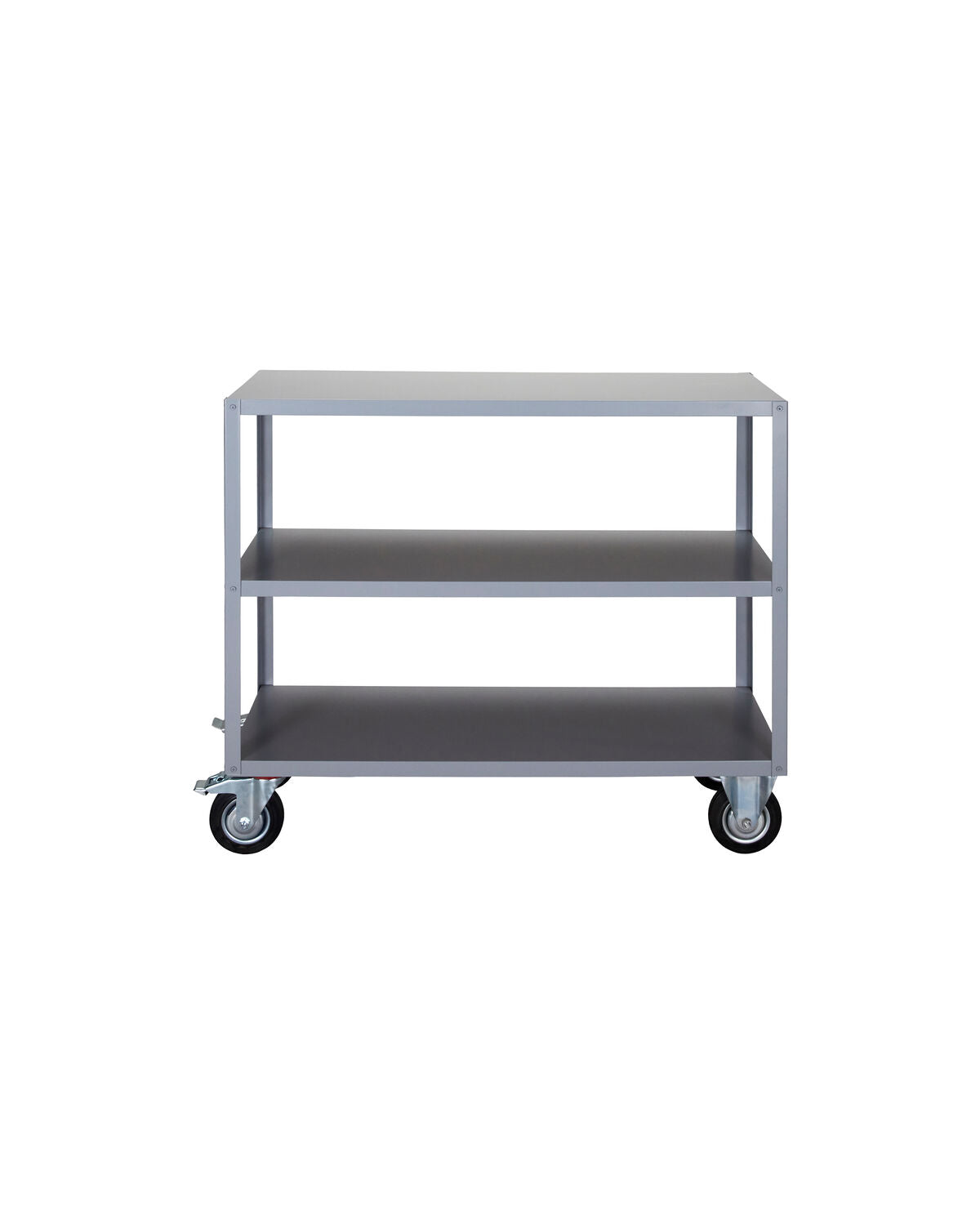 Reol med 4 hjul, HDTrolley, Grå