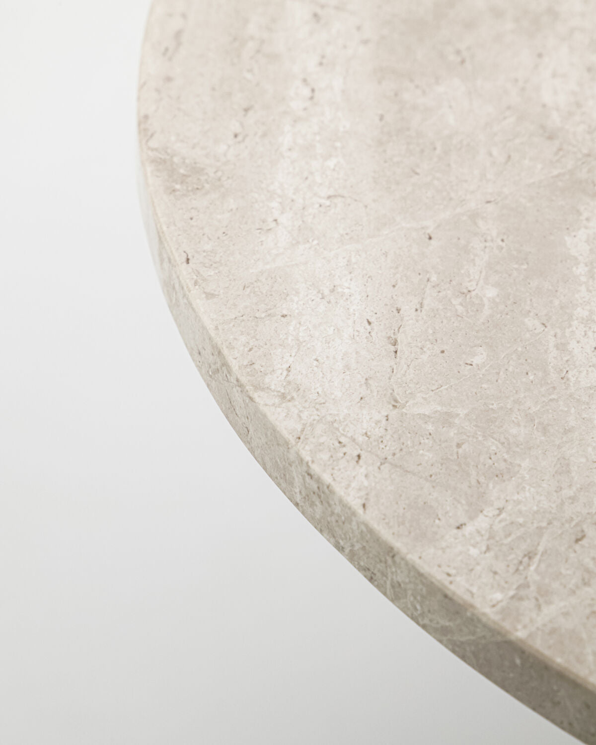 Sidobord, HDMarb, Beige