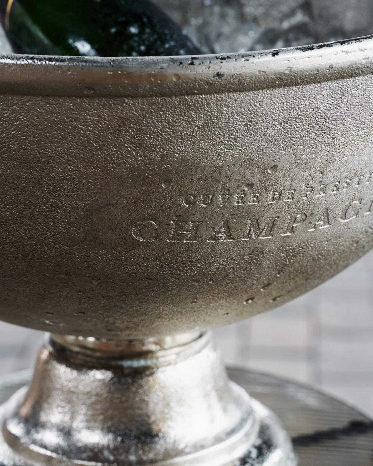 Vinkylare, HDChamptub, Antik silverfinish