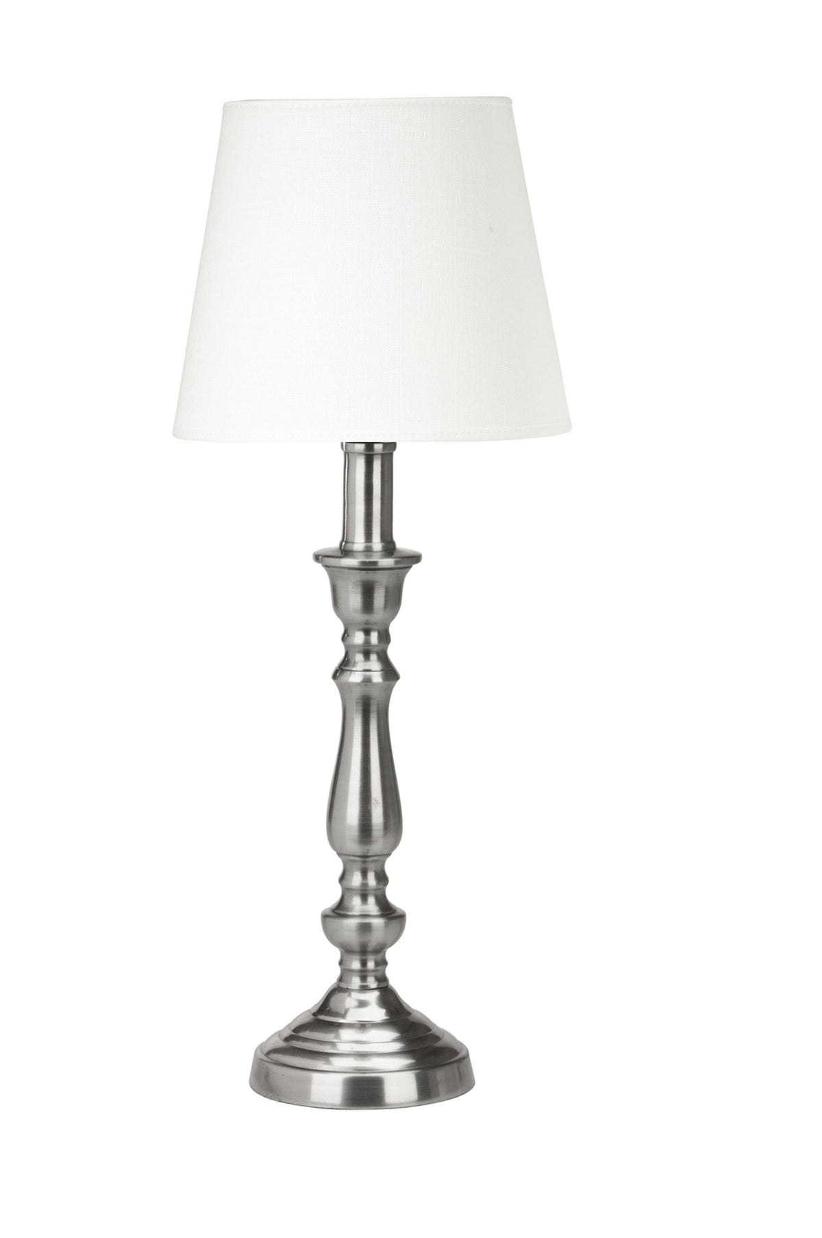 Therese Lampfot – Antiksilver 27 cm
