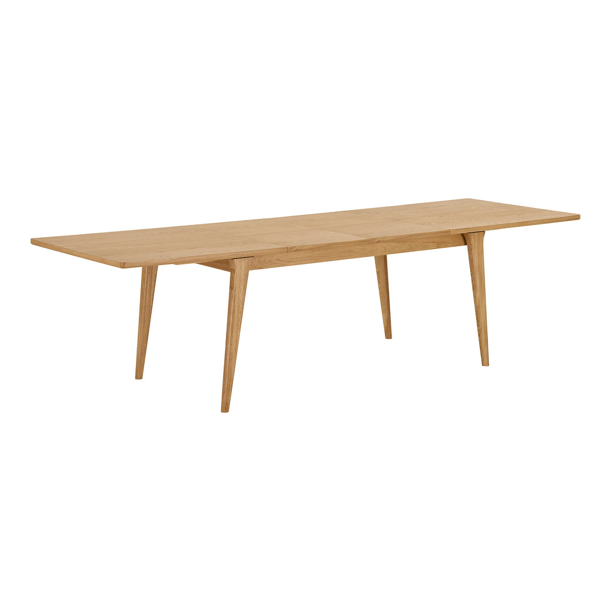 House Nordic, Darwin Utdragbart Matbord Ekfaner Natur 240–340 cm