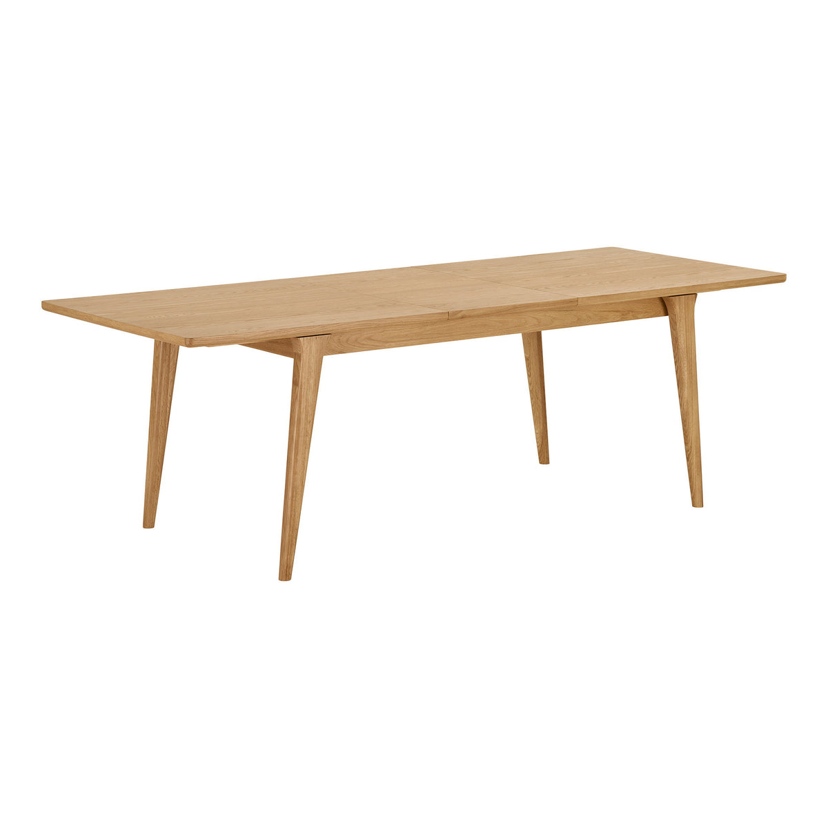House Nordic, Darwin Utdragbart Matbord Ekfaner Natur 180–230 cm