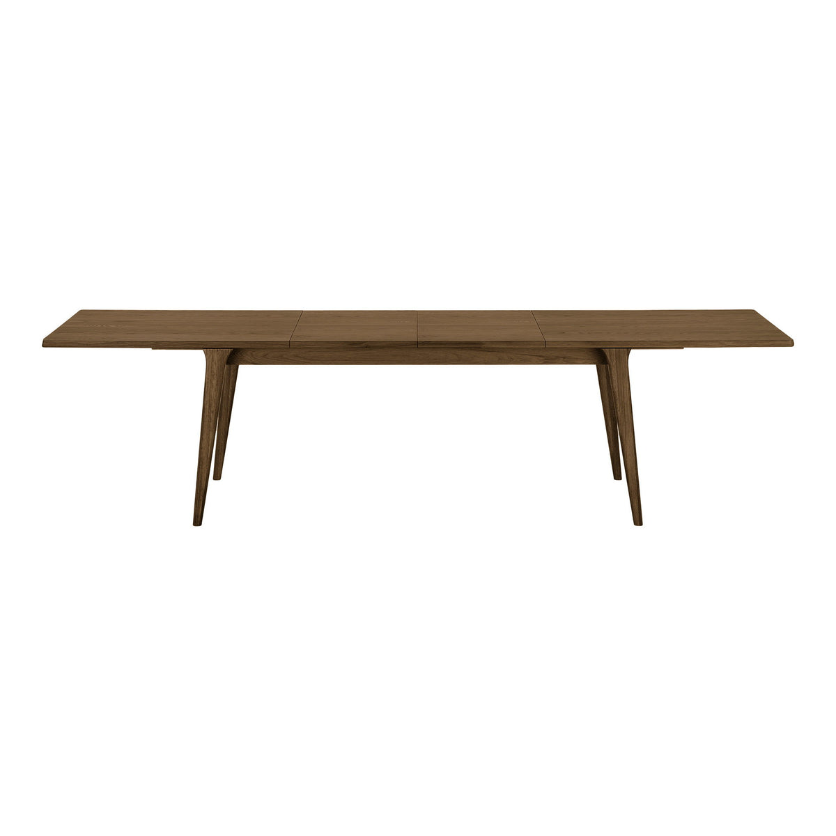 House Nordic, Darwin Utdragbart Matbord Ekfaner Mörkbrun 240–340 cm