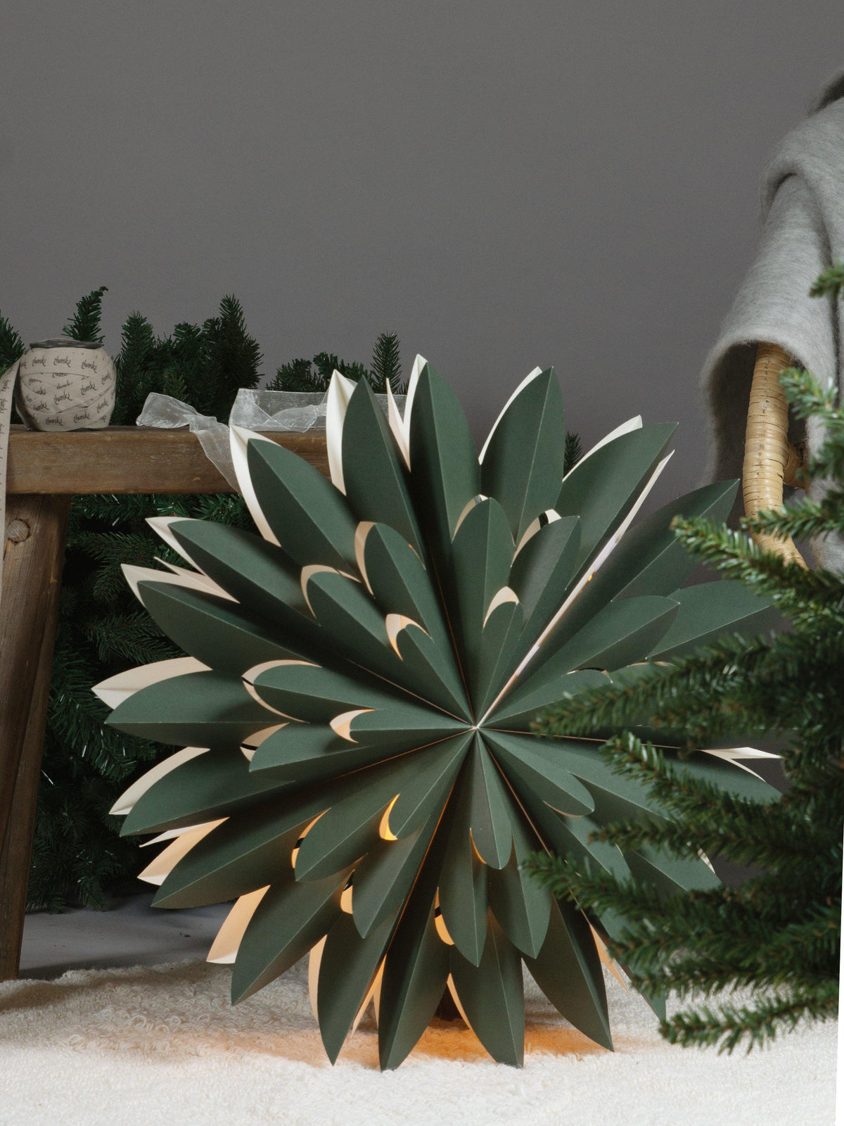Hyacint Star – Grön 50 cm