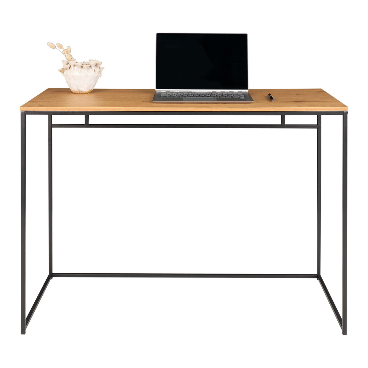 House Nordic, Vita Skrivbord Eklook 100x45 cm