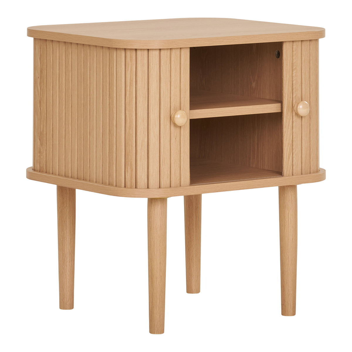 House Nordic, Nikko Sidobord Natur 2 Dörrar 45 cm